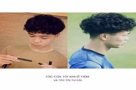 Dân mạng chọc quê bộ tóc “bà thím quốc dân” của Công Phượng