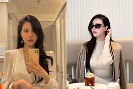 Hậu sinh nở, Vũ Ngọc Châm khoe sắc vóc hội chị em phải ghen