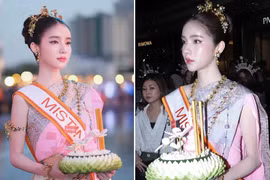 Thả đèn hoa đăng ở lễ hội, gái xinh khiến dân mạng truy tìm danh tính