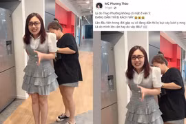 MC Phương Thảo gặp sự cố nhạy cảm ngay trên sóng trực tiếp