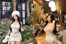 “Cô bé bán quần áo” hot nhất Sài thành mê đồ khoe vòng 1