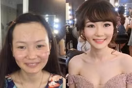 Những màn hô biến siêu khủng của chuyên gia trang điểm cô dâu