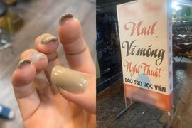 Làm nail không nhìn giá, cô gái nhận cái kết "khóc thét"