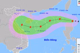 Bão NESAT vào Biển Đông hôm nay, tiếp tục mạnh thêm