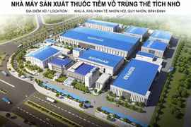 Bidiphar chi 840 tỷ xây nhà máy thuốc 1.600 tấn/năm tại Bình Định