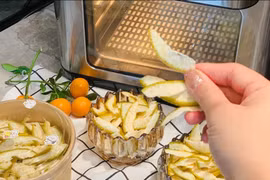 9X đảm đang chỉ cách làm mứt vỏ bưởi ngày Tết cực ngon