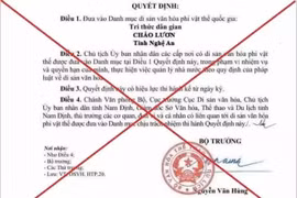 Thông tin Cháo lươn Nghệ An vào danh mục di sản văn hóa phi vật thể là sai sự thật