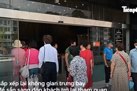 Bảo tàng Quảng Ninh ngày đầu mở cửa sau bão số 3