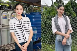 Nhan sắc đời thường ngọt ngào của Hoa hậu Quốc tế Thanh Thủy
