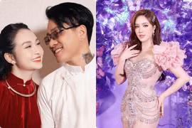 Tuấn Hưng tình cảm bên vợ, Bảo Thy diện váy lấp lánh