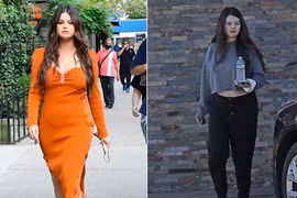 Selena Gomez sồ sề vòng 1, vòng 2 to như mang bầu