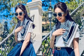 Đặng Thu Thảo đẹp say đắm lòng người giữa trời Đà Lạt