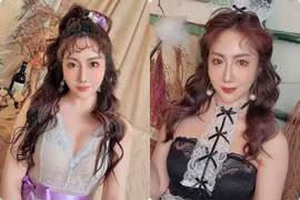 Mỹ nhân mặc đồ ren lưới xuyên thấu “thiêu đốt” mọi ánh nhìn