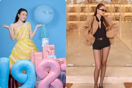 Mỹ Tâm đón tuổi 44, Thiều Bảo Trang diện quần ngắn cũn