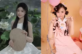 Lọ Lem dịu dàng chuẩn thiếu nữ, Thu Quỳnh nhí nhảnh đón tuổi mới