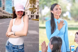 Hồ Ngọc Hà diện hàng hiệu dạo phố, H'hen Niê mặc áo dài