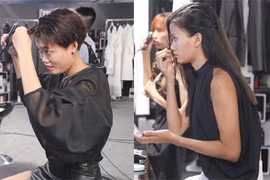 Top 6 Next Top Model toát mồ hôi tự trang điểm