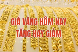Giá vàng đảo chiều tăng mạnh, SJC áp sát mốc 121 triệu đồng mỗi lượng