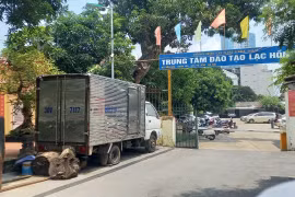 Hà Nội: Trung tâm đào tạo Lạc Hồng xâm phạm di tích đền Sóc