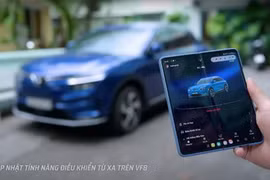 Có thể điều khiển xe VF 8 từ xa hàng ngàn cây số