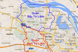 Chính thức lập quận Nam và Bắc Từ Liêm