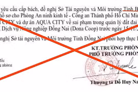 Công an TP HCM bác bỏ thông tin 'xác minh dự án Izumi City và Aqua City'