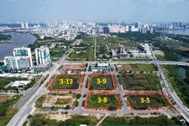 TP HCM sẽ đấu giá lại 4 lô đất 'kim cương' ở Thủ Thiêm bị bỏ cọc