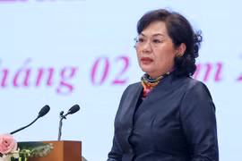 Thống đốc Ngân hàng Nhà nước Nguyễn Thị Hồng . Ảnh: Báo Chính phủ