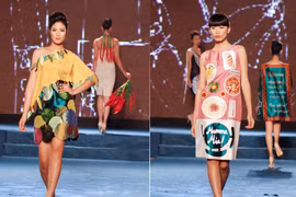 No mắt với bữa tiệc ẩm thực trên sàn catwalk