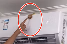 Đặt chiếc tất lên điều hòa, chiêu lạ hiệu quả không tưởng 