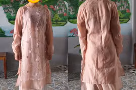 Sắm áo dài chơi tết, cô gái nhận kết đắng mề