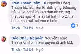 Hậu scandal, Hoa Vinh chế lời bài hát đầy dung tục
