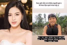 Đỗ Thị Hà tung ảnh đáp trả việc bị gọi là "Hoa hậu quê mùa"