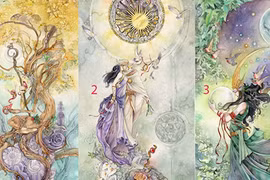 Chọn 1 lá bài Tarot nàng tiên để xem tuần này có may mắn không?