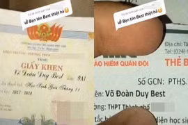 Nam sinh được bố đặt cho cái tên siêu độc
