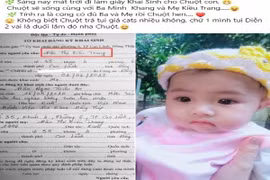 Người đàn ông Việt Nam mang thai làm giấy khai sinh cho con gái
