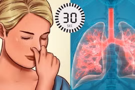 Cách đơn giản tự kiểm tra chức năng phổi ngay tại nhà, không cần thiết bị