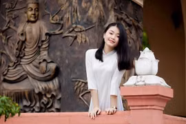 Nhan sắc xinh đẹp của nữ sinh Thanh Hóa có điểm khối A cao thứ hai cả nước