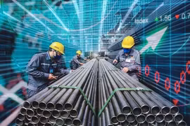 Cổ phiếu ngành thép khởi sắc đi lên từ đáy