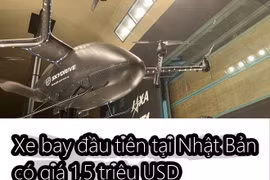Xe bay đầu tiên tại Nhật Bản có giá 1,5 triệu USD