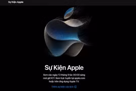 Apple chốt lịch tổ chức sự kiện ra mắt iPhone 15