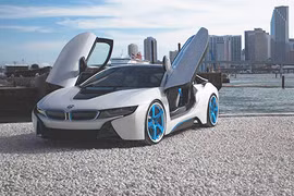 BMW i8 “cực chất” với bộ mâm “thửa” từ HRE Wheels 