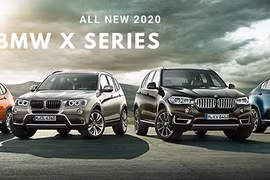 BMW X-Series tại Việt Nam thêm bộ ba X1, X5 và X6 mới
