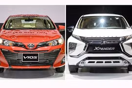 Toyota Vios lên ngôi "vua doanh số", Misubishi Xpander tụt hạng 