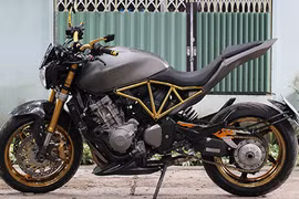 Honda Hornet 600 mạ vàng 24k “hàng thửa” tại Việt Nam