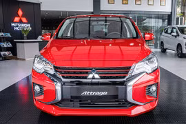 Mitsubishi Attrage 2021 gần 500 triệu đồng, giảm 50% phí trước bạ