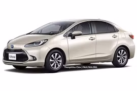 Cận cảnh Toyota Vios thế hệ mới sẽ ra mắt vào 2023