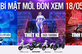 Xe tay ga Yamaha mới ra mắt tại VN ngày 18/5