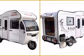 Chi tiết xe 3 bánh chạy điện cách ly COVID-19 chỉ 115 triệu đồng