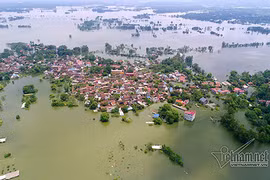 Gallery - Ngập lụt ở Chương Mỹ - image 3